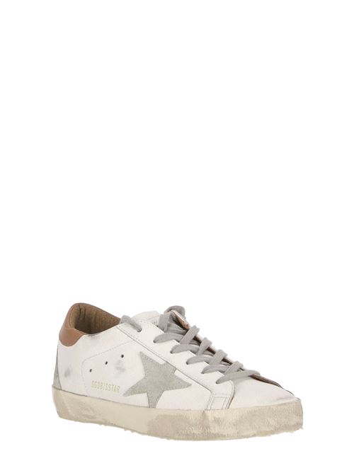 Sneakers basse Super-Star bianche/ghiaccio/marrone Golden Goose | GWF00102F00218210803